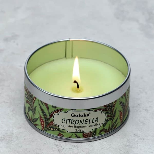 Citronella Vaxljus i Burk