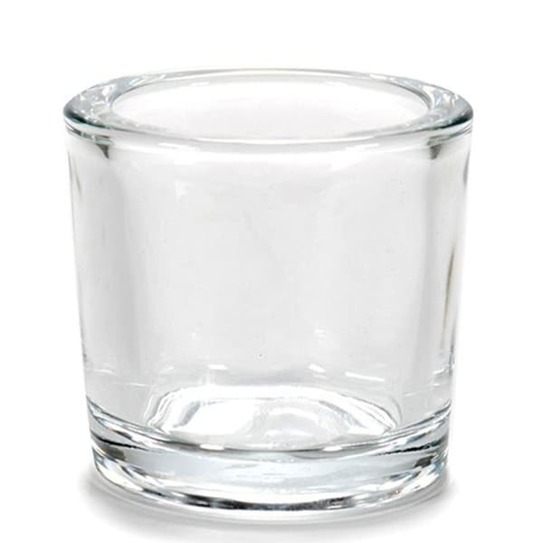 Ljusstakar Transparent Glas 6,5 x 6 x 6,5 cm (12 antal)