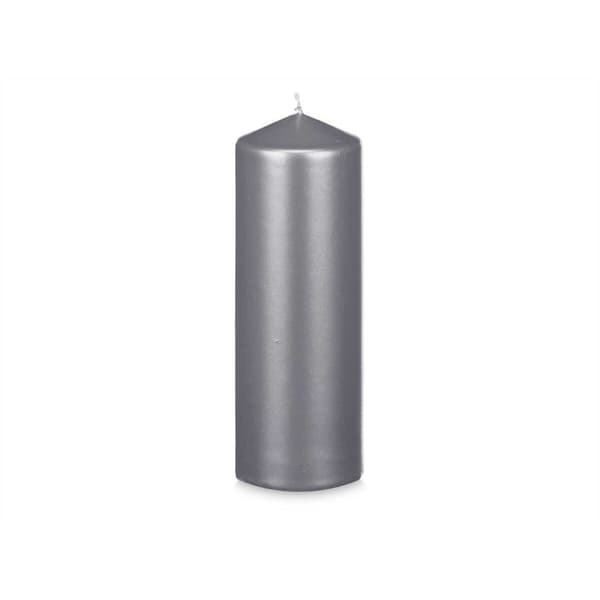Ljus Acorde 92541 Silvrig 7 x 20 x 7 cm (12 antal)