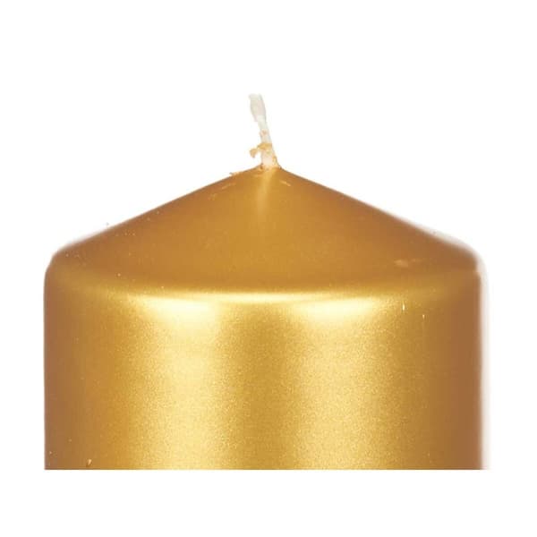 Ljus Acorde 92540 Gyllene 7 x 20 x 7 cm (12 antal)