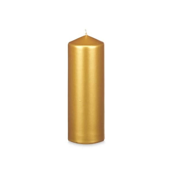 Ljus Acorde 92540 Gyllene 7 x 20 x 7 cm (12 antal)
