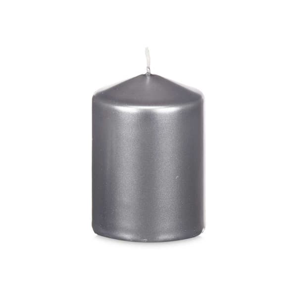 Ljus Acorde 92535 Silvrig 7 x 10 x 7 cm (24 antal)