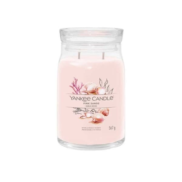 Doftljus - YANKEE CANDLE - Rosa Sand - Sojavax - Dubbel väge - Långvarig