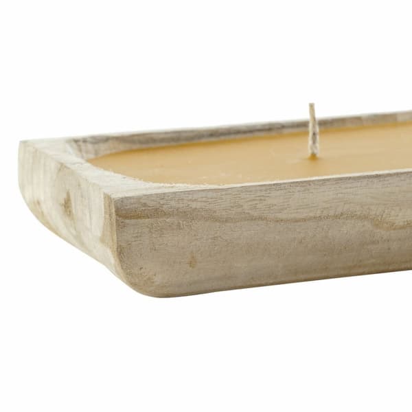 Stearinlys DKD Home Decor (35 x 15 x 5 cm) (3 pcs)