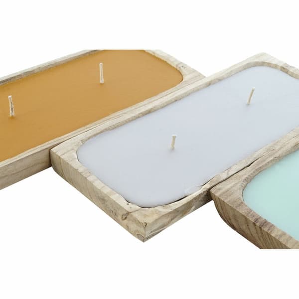 Kynttilä DKD Home Decor (35 x 15 x 5 cm) (3 pcs)
