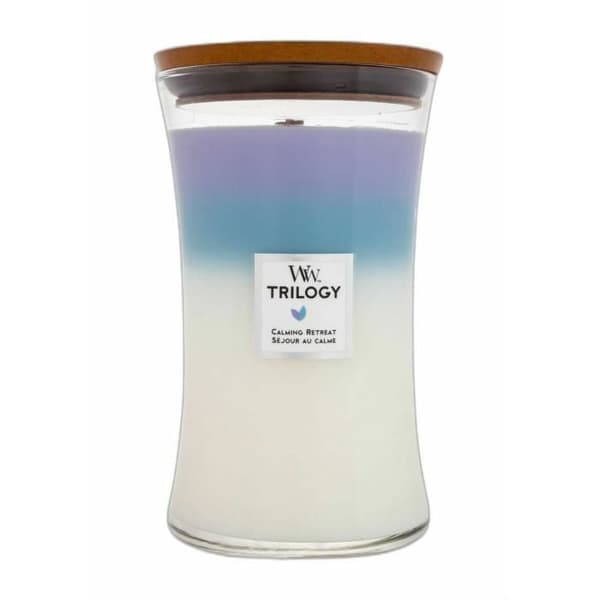 Doftljus - Bois-le-Duc - Trilogy Calming Retreat - 610g - Vegetabilisk - Utan grymhet