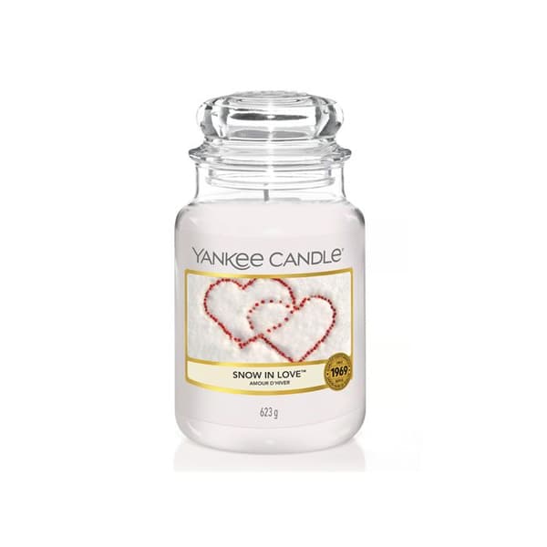 YANKEE CANDLE Stora Doftljus SNOW IN LOVE