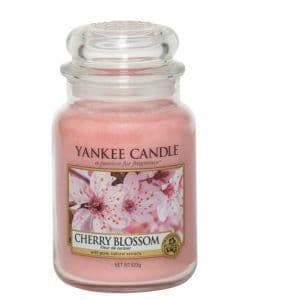 Doftljus - YANKEE CANDLE - Körsbärsblomma - Stor glasburk - 623 g - Inomhus