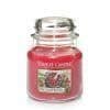 Doftljus - Yankee Candle - Röda frukter - Röd glas - 0,35 kg - Inomhus