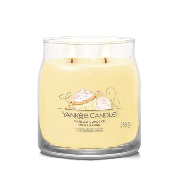 VANILJCUPCAKE Medium Burk Ljus