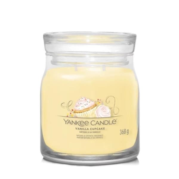VANILJCUPCAKE Medium Burk Ljus