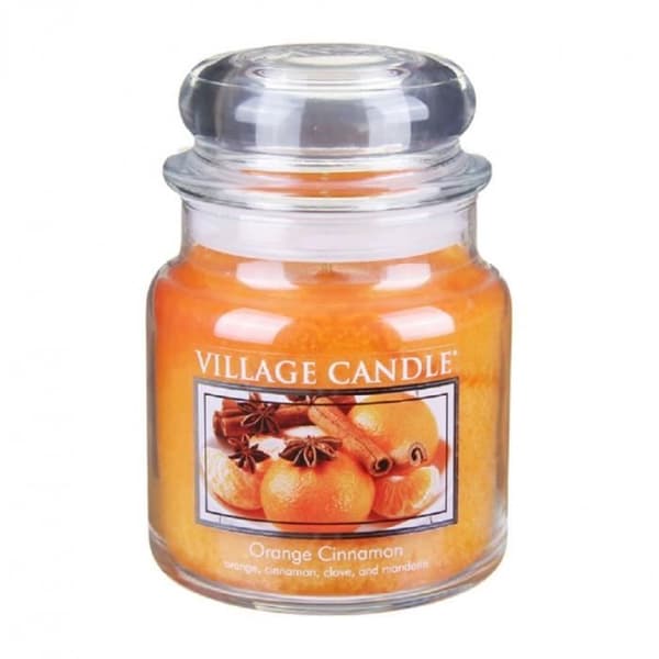 Village Candle Orange Cinnamon doftljus - Medium 105h