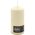 Miniatyrbild 1 av 3: Hofer Large Pillar Candle - 10x20cm - Dekorativt, elfenbensfärgat - 110 brinntimmar - Inget dropp, ingen rök