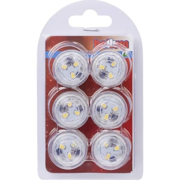LED värmeljus Hellum 523072 523072 N-A varmvit N-A