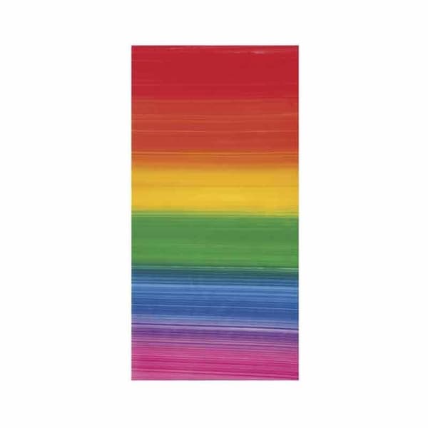 Arc-En-Ciel vaxark 20 x 10 cm - Horisontella ränder