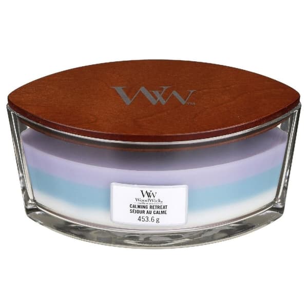 Duftlys Woodwick Trilogy Ellipse Calming Retreat