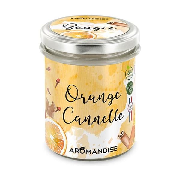 AROMANDISE - Doftljus Apelsin Kanel 1 enhet