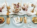 Miniatyrbillede 3 af 3: Fødselsdagslys NUMMER 18 GULD GLITTER