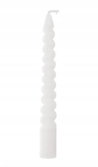 10 kpl minikokoisia pöytäkynttilöitä, valkoisia, 10 cm
