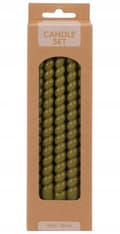 Miniatyrbild 5 av 7: Set med 10 bordsljus, 20 cm tunna, skruvbara