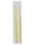Pikkukuva 2 / 7: kpl koristeellisia kermanvärisiä LED-pöytäkynttilöitä 2,4 x 24,5 cm