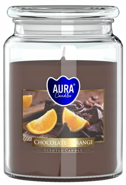 Doftljus i burk Choklad - Apelsin 14x9,8cm upp till 100 timmars brinntid