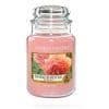 STORT DOFTLJUS SUCCULENT ROSA BURK - YANKEE LJUS