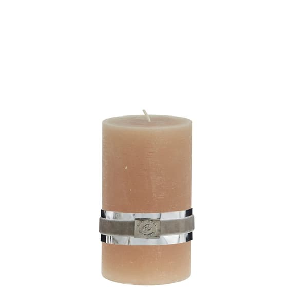 FURNLUX STEARINLYS RUSTIK BEIGE 8CM