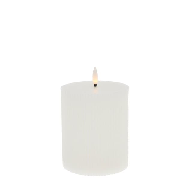 FURNLUX KYNTTILÄ LILLIA VALKOINEN 10CM
