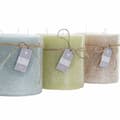 Miniatyrbillede 2 af 3: Stearinlys DKD Home Decor Vanilje Voks Basis (12 x 12 x 12 cm) (3 enheder)