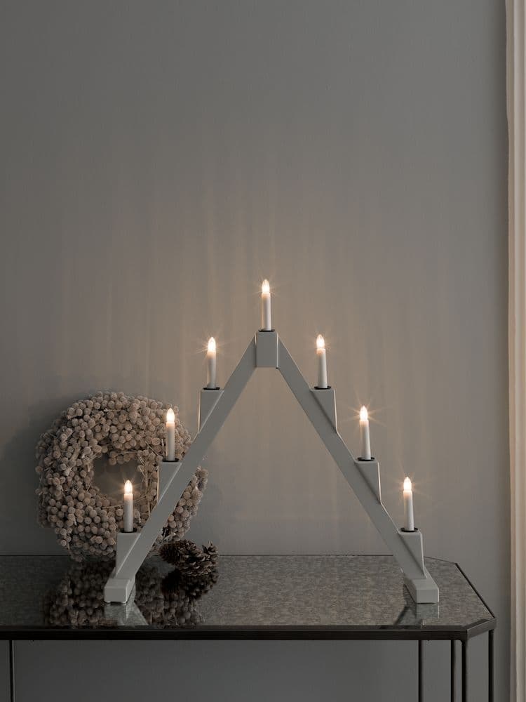 Konstsmide Elljusstake Vikbar 7 Ljus 3590