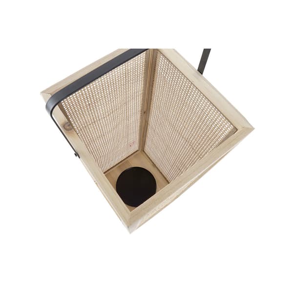 Laantarn DKD Home Decor LD-181413 20,5 x 21,3 x 61 cm Natur Sort