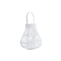 Miniatyrbilde 1 av 3: Lyhty DKD Home Decor Hvit Flerfarget Metall Bambus Krystall Urban 30 x 40 cm 29 x 29 x 34 cm