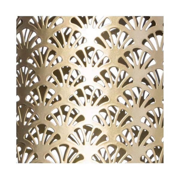Lyseholder Atmosphera To Feel Good Gylden Jern (20 x 17 cm)
