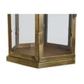 Miniatyrbilde 3 av 5: Lysholder Home ESPRIT Gyllen Metall Krystall 23 x 23 x 48 cm