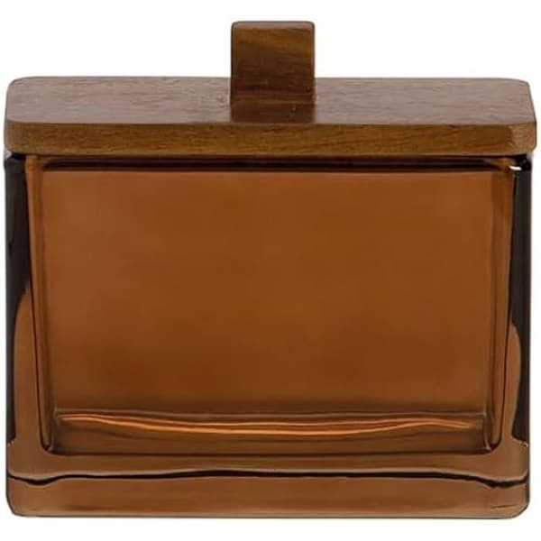 Dekorativ ask - ANDREA HOUSE - Brun - Glas - Elegans - Chic
