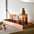 Miniatyrbild 2 av 2: Dekorativ ask - ANDREA HOUSE - Brun - Glas - Elegans - Chic