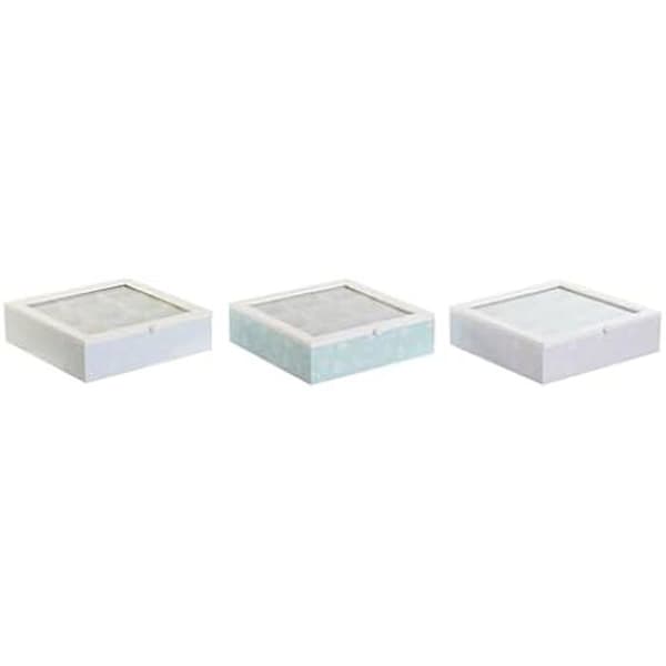 Infusionslåda - DKD HEMDEKOR - Estándar - Flerfärgad - Metall, Glas, MDF trä - 24x6,5x24 cm