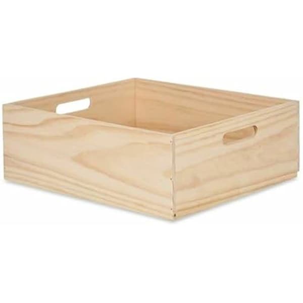 Dekorativ ask - PRESENTDEKOR - Flerfärgad - 40 x 35 x 42,1 cm - Dekorativa föremål - Blandat