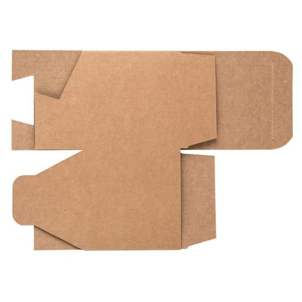 Kit för vikning - Fyrkantig - Kraft - 7,5 x 7,5 x 7,5 cm