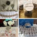 Miniatyrbild 3 av 4: TD® 50 stycken White Favor Box Kronmönster Jul Bröllopspresent Präglat Mönster Bröllop Favor Box
