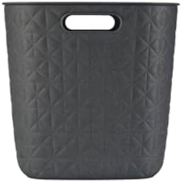 Förvaringskorg - CURVER - Softex 15L - Lätt - Stapelbar - 100% återvunnen - Grå - 27 x 27 x 26 cm