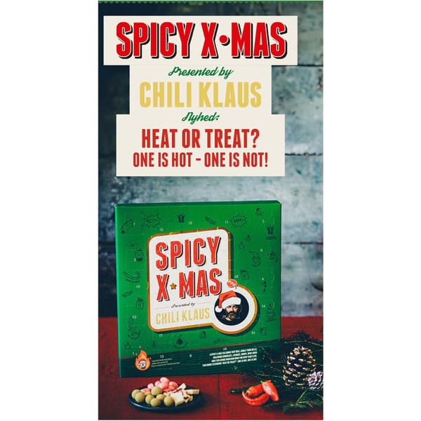 Adventskalender 2024 Chili Klaus CDON