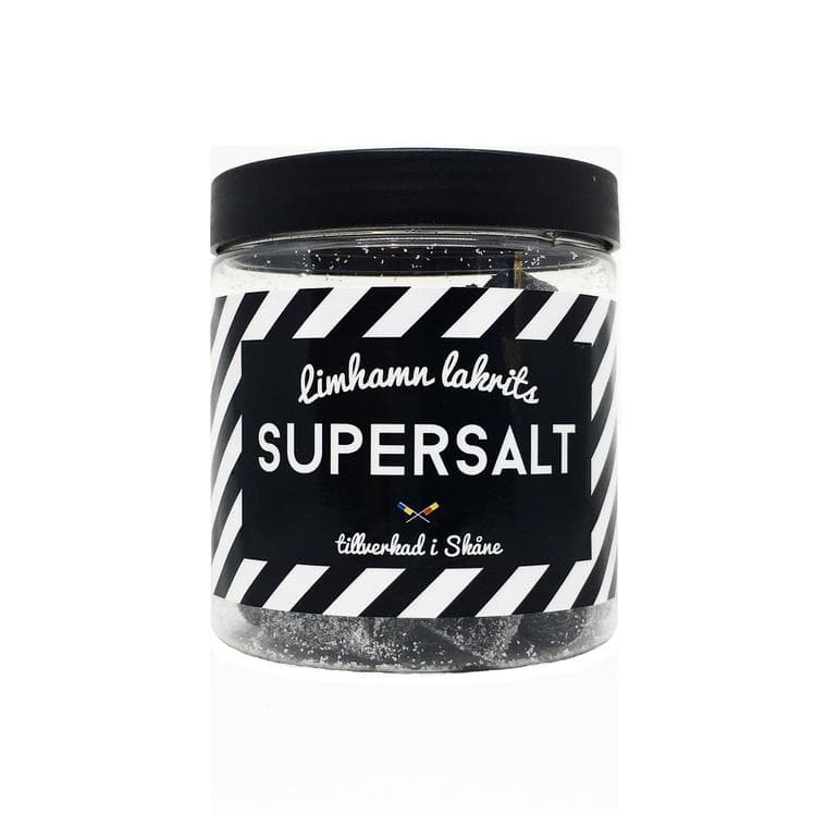 Supersalt lakrits, saltlakrits 150 g