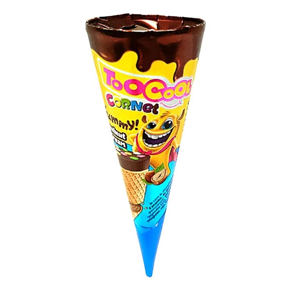 TooCool Hazelnut Cornet Storpakning