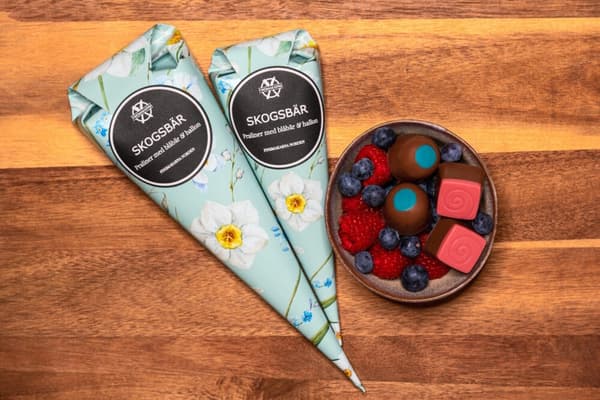 Chokladstrut Skogsbär 90g