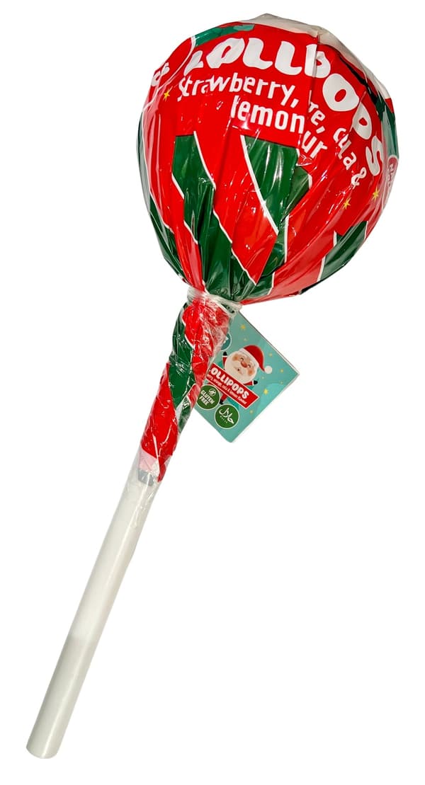 Klubba Jul Stor Tomte med 15 klubbor