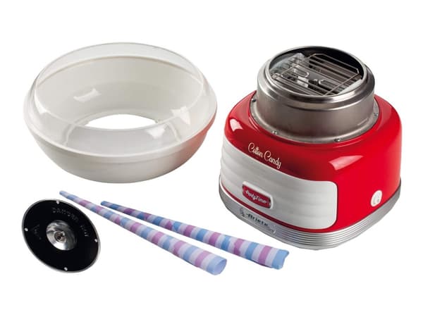 Ariete Party Time 2973 - Sukkervattsmaskin - 450 W - rød