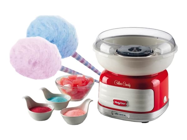 Ariete Party Time 2973 - Sukkervattsmaskin - 450 W - rød