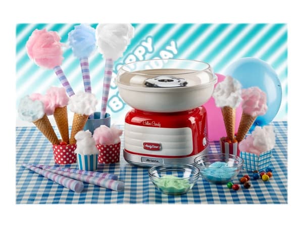 Ariete Party Time 2973 - Sukkervattsmaskin - 450 W - rød